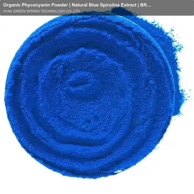 Organic Phycocyanin Powder | Natural Blue Spirulina Extract | BRC Certified | Green Spring Technology