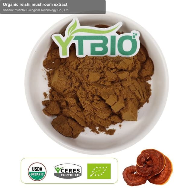 Organic reishi mushroom extract