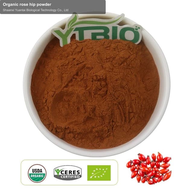 Organic rose hip powder