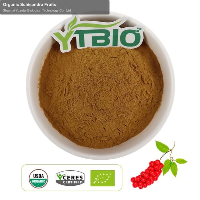 Organic Schisandra Fruits