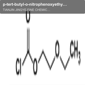 p-tert-butyl-o-nitrophenoxyethyl-chloroformate