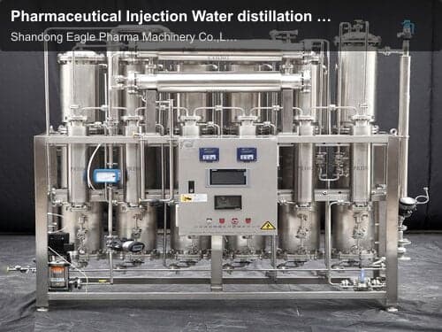 Pharmaceutical Injection Water distillation plant Multi effect Distillation WFI System