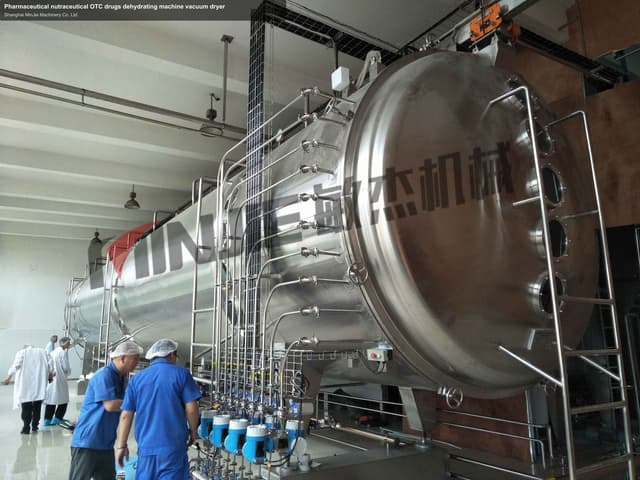 Pharmaceutical nutraceutical OTC drugs dehydrating machine vacuum dryer