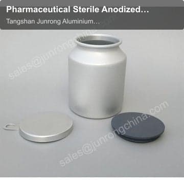 Pharmaceutical Sterile Anodized Aluminium Bottle 5L