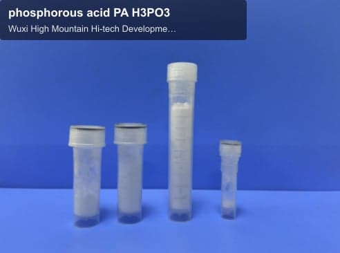 phosphorous acid PA H3PO3