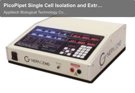 PicoPipet Single Cell Isolation and Extraction System