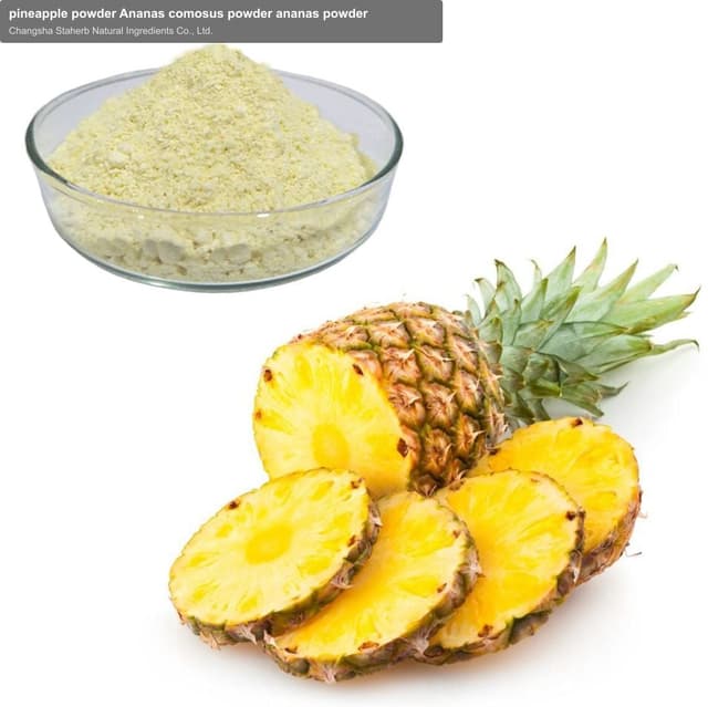 pineapple powder Ananas comosus powder ananas powder