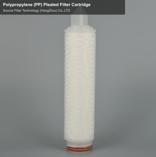 Polypropylene (PP) Pleated Filter Cartridge