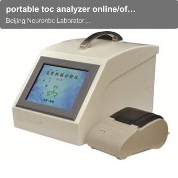 portable toc analyzer online/offline