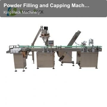 Powder Filling and Capping Machine