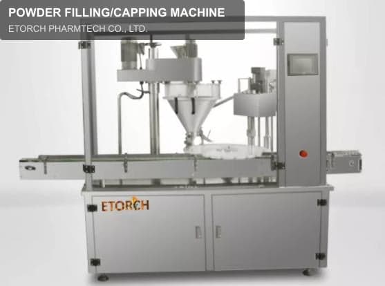 POWDER FILLING/CAPPING MACHINE