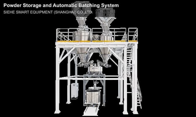 Powder Storage and Automatic Batching System