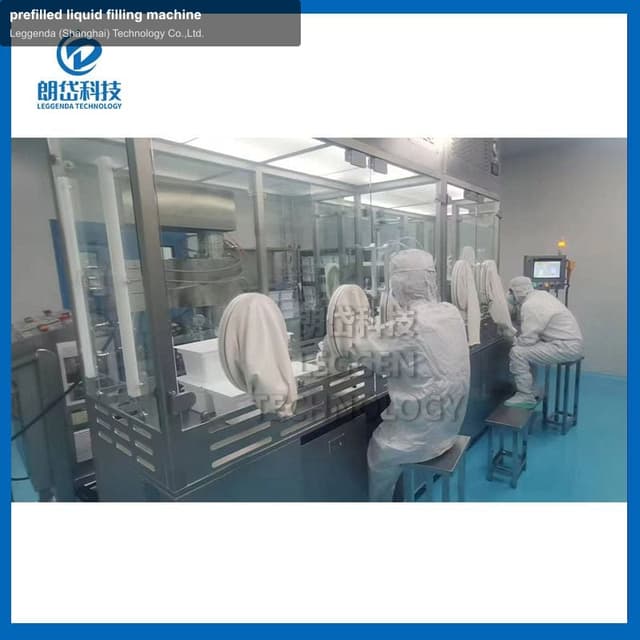 prefilled liquid filling machine