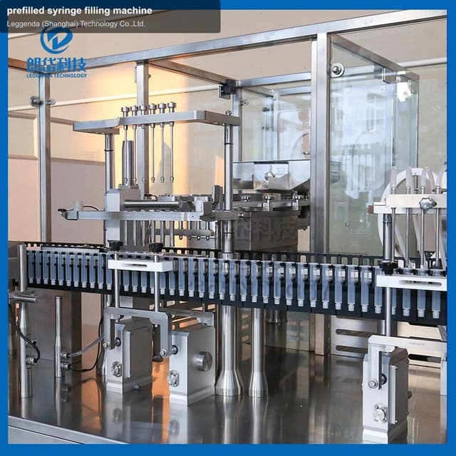 prefilled syringe filling machine