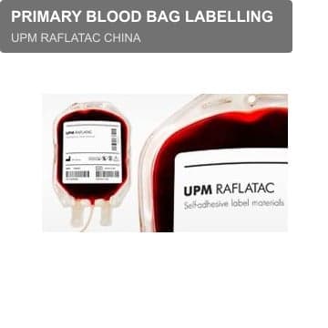PRIMARY BLOOD BAG LABELLING