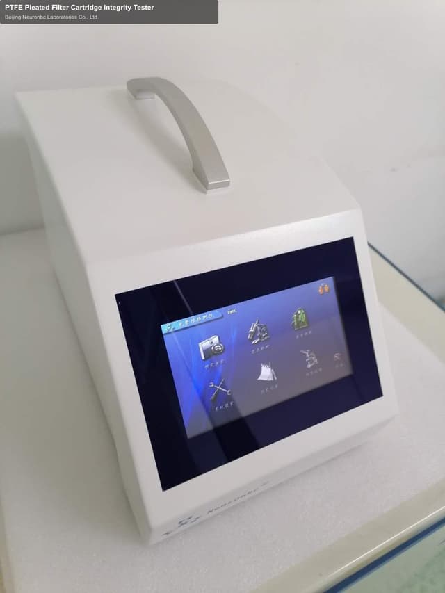 PTFE Pleated Filter Cartridge Integrity Tester
