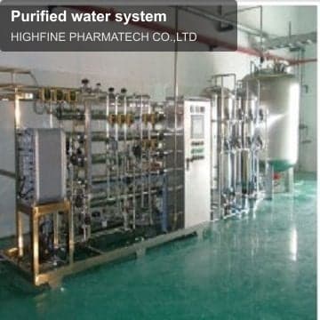 Purified water system