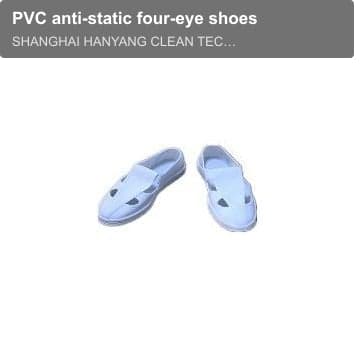 PVC anti-static four-eye shoes