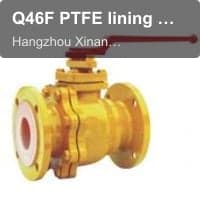 Q46F PTFE lining ball valve