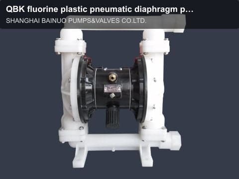 QBK fluorine plastic pneumatic diaphragm pump