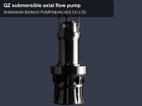 QZ submersible axial flow pump