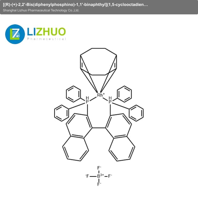 [(R)-(+)-2,2′-Bis(diphenylphosphino)-1,1′-binaphthyl](1,5-cyclooctadiene) rhodium(I) tetrafluoroborate