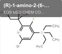 (R)-1-amino-2-(6-bromo-3-fluoro-4-(triethylsilyl)pyridin-2-yl)propan-2-ol