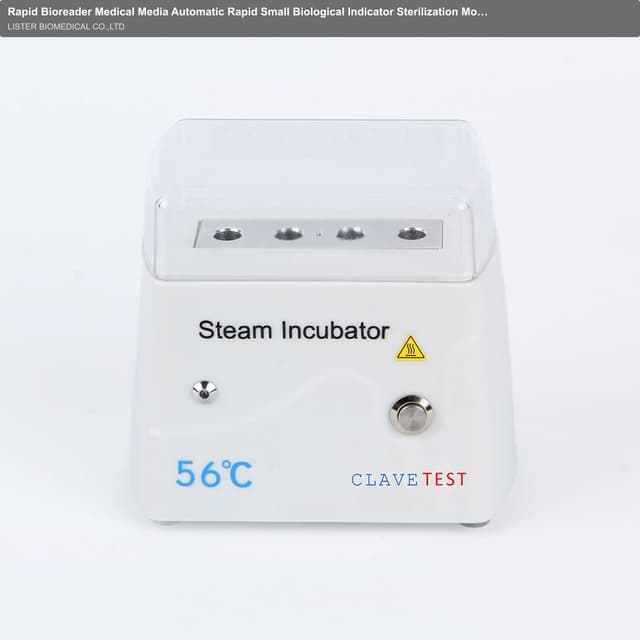 Rapid Bioreader Medical Media Automatic Rapid Small Biological Indicator Sterilization Monitoring