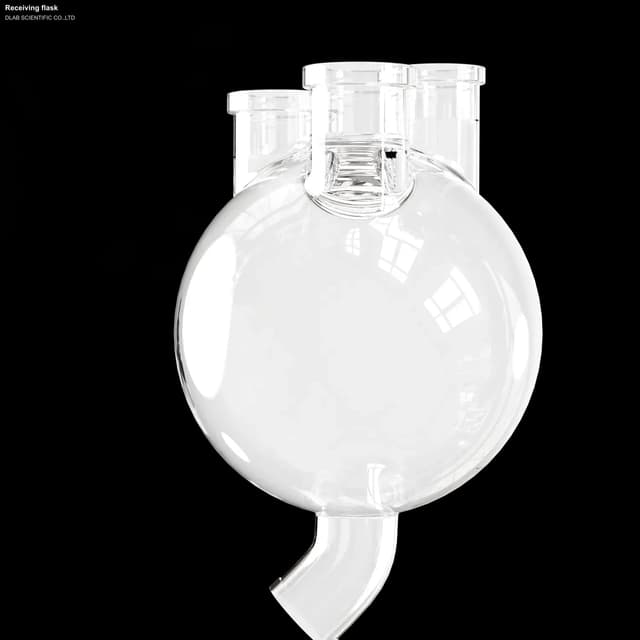 Receiving flask