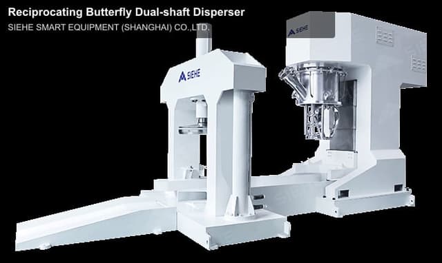 Reciprocating Butterfly Dual-shaft Disperser