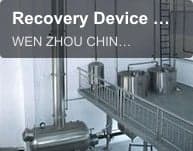 Recovery Device For Carbinol And Ethano