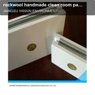 rockwool handmade clean room panels