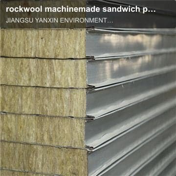 rockwool machinemade sandwich panel