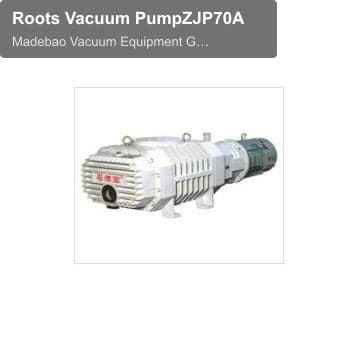 Roots Vacuum PumpZJP70A