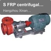 S FRP centrifugal pump