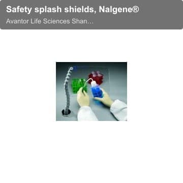 Safety splash shields, Nalgene®