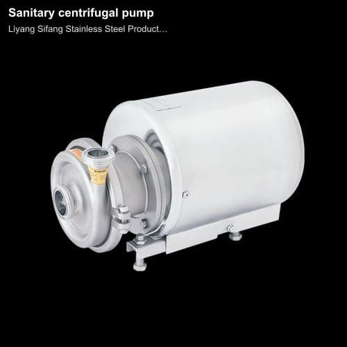 Sanitary centrifugal pump