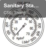 Sanitary Standard Pressure Gauge CSE-PG2
