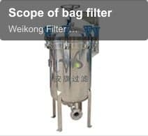 Scope of bag filter