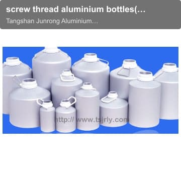 screw thread aluminium bottles( PS series)