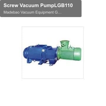 Screw Vacuum PumpLGB110