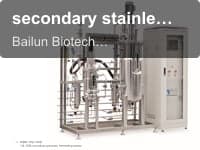 secondary stainless steel farmenter system suitable for process development and small-scale producti