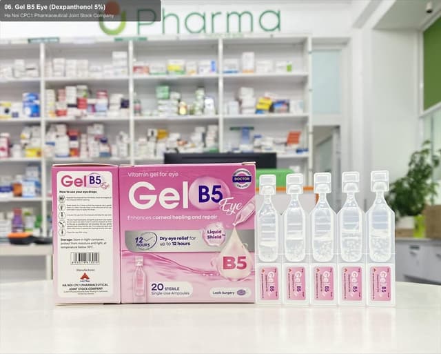 Ha Noi CPC1 Pharmaceutical Joint Stock Company sell "06. Gel B5 Eye (Dexpanthenol 5%)"