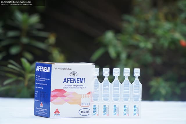 Ha Noi CPC1 Pharmaceutical Joint Stock Company sell "27. AFENEMI (Sodium hyaluronate)"