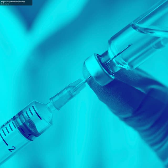 Croda pharma sell "Adjuvant Systems for Vaccines"