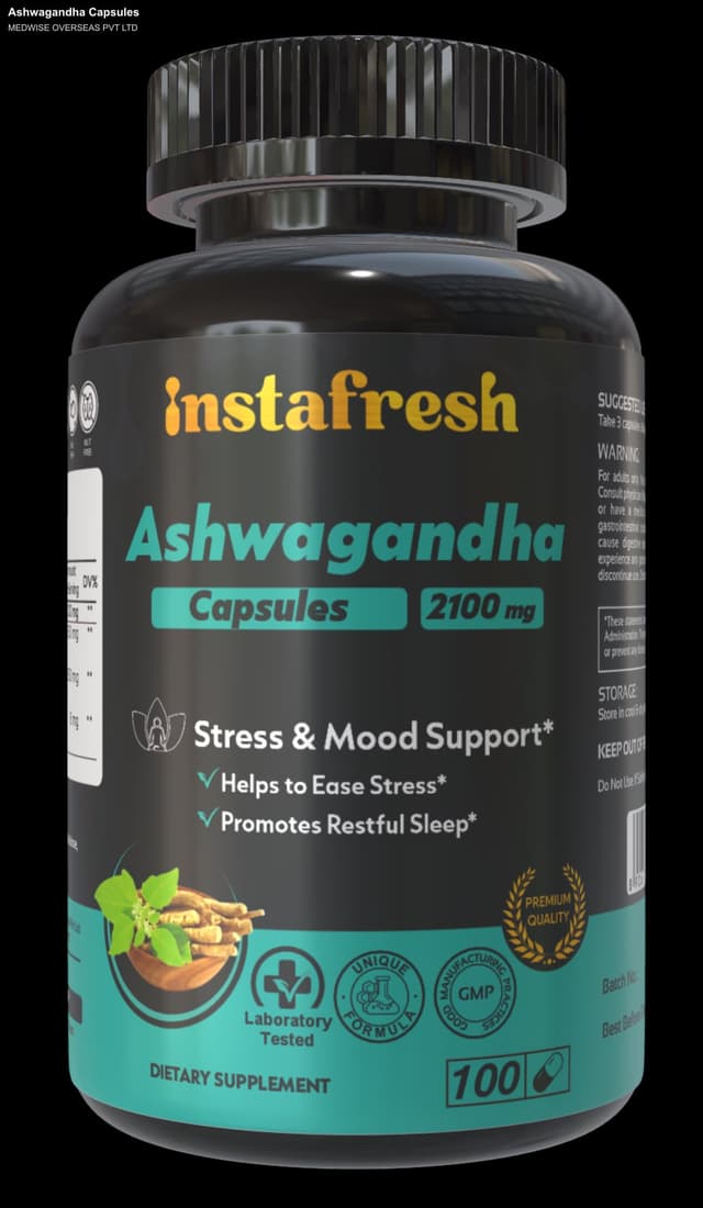 MEDWISE OVERSEAS PVT LTD sell "Ashwagandha Capsules"