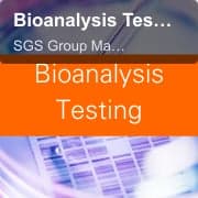 SGS Group Management SA sell "Bioanalysis Testing"