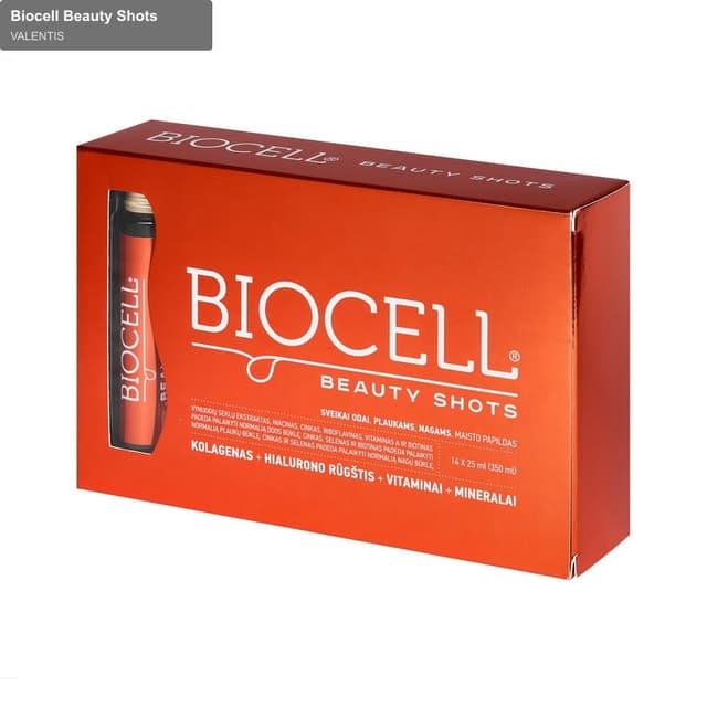 VALENTIS sell "Biocell Beauty Shots"