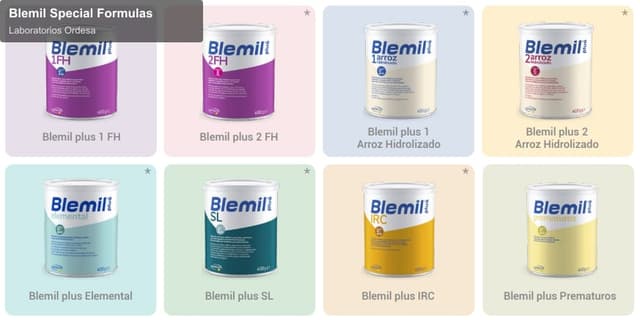 Laboratorios Ordesa sell "Blemil Special Formulas"