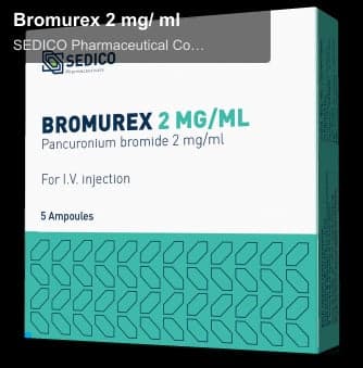 SEDICO Pharmaceutical Company sell "Bromurex 2 mg/ ml"